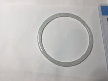 Load image into Gallery viewer, 56mm Certified Type A 100% Natural icy watery white/light purple/green flat slim Jadeite Jade bangle BG217-8571