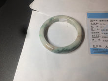 Load image into Gallery viewer, 59.3mm Certified 100% natural Type A sunny green/brown jadeite jade bangle BH38-4359
