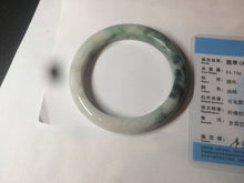 Load image into Gallery viewer, 60mm Certified 100% natural Type A sunny green/brown jadeite jade bangle BH39-4358
