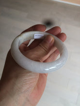 Load image into Gallery viewer, 57.6mm certified type A 100% Natural sunny green jadeite jade bangle AY52-1481
