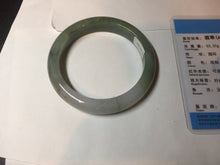 Load image into Gallery viewer, 57.5mm Certified 100% natural Type A dark green jadeite jade bangle AX131-7690