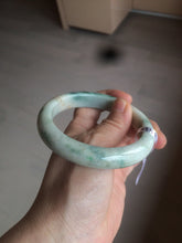 Load image into Gallery viewer, 59.3mm Certified 100% natural Type A sunny green/brown jadeite jade bangle BH38-4359