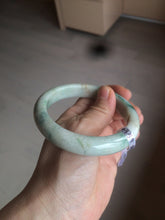 Load image into Gallery viewer, 59.3mm Certified 100% natural Type A sunny green/brown jadeite jade bangle BH38-4359