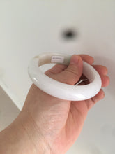 Load image into Gallery viewer, 57.6mm certified type A 100% Natural sunny green jadeite jade bangle AY52-1481