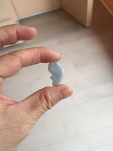 Load image into Gallery viewer, 100% Natural type A clear/ sunny green/ purple jadeite jade 3D fish Pendant BL71