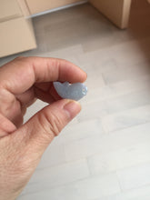 Load image into Gallery viewer, 100% Natural type A clear/ sunny green/ purple jadeite jade 3D fish Pendant BL71