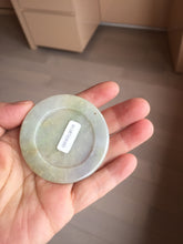 Load image into Gallery viewer, 100% Natural type A green purple yellow(FU LU SHOU) jadeite Jade horse pendant worry stone AA29