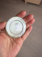 Load image into Gallery viewer, 100% Natural type A green purple yellow(FU LU SHOU) jadeite Jade horse pendant worry stone AA29