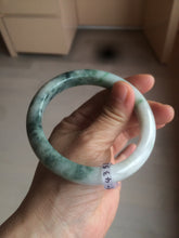 Load image into Gallery viewer, 60mm Certified 100% natural Type A sunny green/brown jadeite jade bangle BH39-4358