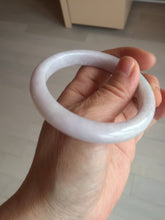 Load image into Gallery viewer, 54mm Certified Type A 100% Natural sunny green/white/purple Jadeite Jade bangle BL6-0372