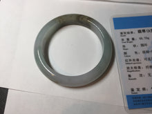 Load image into Gallery viewer, 53mm certified 100% natural Type A light green brown jadeite jade bangle AX133-7691