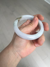 Load image into Gallery viewer, 54.5mm Certified Type A 100% Natural green white blue green brown purple Jadeite Jade bangle H158-7060