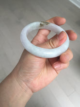 Load image into Gallery viewer, 54.5mm Certified Type A 100% Natural green white blue green brown purple Jadeite Jade bangle H158-7060