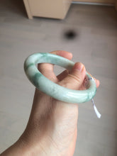 Load image into Gallery viewer, 60.4mm Certified 100% natural Type A sunny green/brown jadeite jade bangle BH40-4376