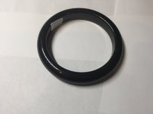 Load image into Gallery viewer, 62mm 100% Natural dark green/black meteorite Stellar Night sky nephrite bangle HT120-1016