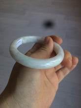 Load image into Gallery viewer, 53.2mm certified 100% natural Type A light green/purple jadeite jade bangle AT91-5348
