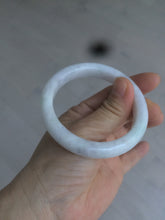 Load image into Gallery viewer, 53.2mm certified 100% natural Type A light green/purple jadeite jade bangle AT91-5348