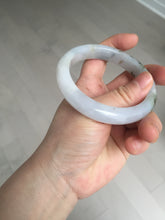 Load image into Gallery viewer, 57.5mm Certified Type A 100% Natural icy watery white purple black brown Jadeite Jade bangle H156-7041