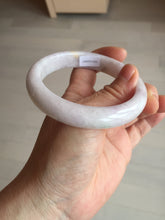 Load image into Gallery viewer, 60mm Certified Type A 100% Natural sunny green/white/purple Jadeite Jade bangle BL4-0367