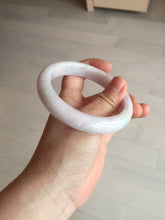 Load image into Gallery viewer, 60mm Certified Type A 100% Natural sunny green/white/purple Jadeite Jade bangle BL4-0367