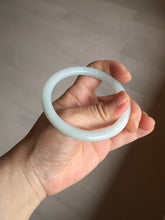 Load image into Gallery viewer, Shopify only 5385mm Certified 100% natural Type A light green white jadeite jade bangle AX135-0224 add on item