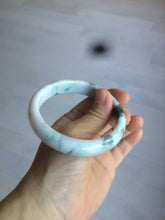 Load image into Gallery viewer, 59.5mm Certified 100% natural type A green white/light purple jadeite jade bangle AT86-9566