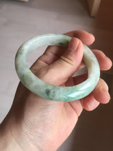 Load image into Gallery viewer, 55.5mm Certified 100% natural Type A fresh green yellow orange jadeite jade bangle BN1-6331
