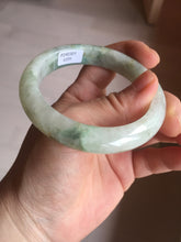 Load image into Gallery viewer, 55.5mm Certified 100% natural Type A fresh green yellow orange jadeite jade bangle BN1-6331