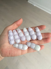 Load image into Gallery viewer, Type A 100% Natural white/green/purple Four Seasons Fortune Beans jadeite jade pendant group BK101