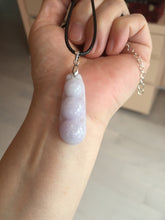 Load image into Gallery viewer, Type A 100% Natural white/green/purple Four Seasons Fortune Beans jadeite jade pendant group BK101