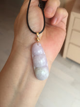 Load image into Gallery viewer, Type A 100% Natural white/green/purple Four Seasons Fortune Beans jadeite jade pendant group BK101