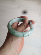 Load image into Gallery viewer, 57.5mm Certified 100% natural Type A sunny green/purple jadeite jade bangle AY50-4124
