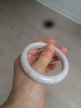 Load image into Gallery viewer, 57.5mm Certified Type A 100% Natural sunny green white purple jadeite Jade bangle BK79-0368