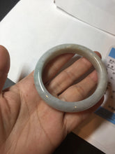 Load image into Gallery viewer, 54.5mm Certified 100% natural Type A light green white yellow jadeite jade bangle AX137-0804