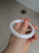 Load image into Gallery viewer, 57.5mm Certified Type A 100% Natural sunny green white purple jadeite Jade bangle BK79-0368
