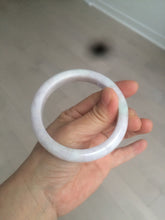 Load image into Gallery viewer, 57.5mm Certified Type A 100% Natural sunny green white purple jadeite Jade bangle BK79-0368