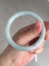 Load image into Gallery viewer, 54.8mm certified natural 100% natural Type A light green round cut jadeite jade bangle BP2-4990