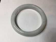 Load image into Gallery viewer, 57.8mm certified 100% certified natural light green jadeite jade bangle AX139-0797