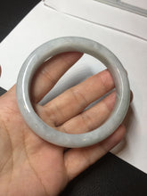 Load image into Gallery viewer, 57.8mm certified 100% certified natural light green jadeite jade bangle AX139-0797