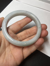 Load image into Gallery viewer, 57.8mm certified 100% certified natural light green jadeite jade bangle AX139-0797