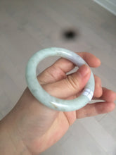 Load image into Gallery viewer, 51.5mm 100% natural Type A green/purple/yellow(FU LU SHOU) chubby jadeite jade bangle BK73-5807