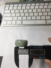 Load image into Gallery viewer, Size 11 100% natural type A oily dark green broad jadeite jade band ring thumb ring PC246-7