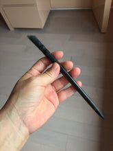 Load image into Gallery viewer, 18cm 100% Natural black Xiu Jade (Serpentine) Hairpin AW67