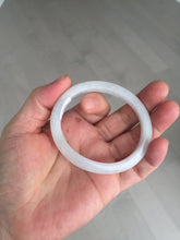 Load image into Gallery viewer, 49mm certified 100% natural Type A icy watery sunny green white yellow jadeite jade bangle BN70-9367