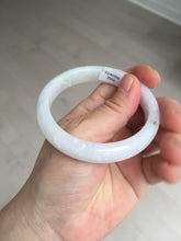 Load image into Gallery viewer, 56.3mm certified 100% natural type A icy watery green/purple jadeite jade bangle AR114-3556
