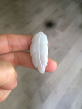 Load image into Gallery viewer, Type A 100% Natural green/yellow/purple Jadeite Jade leaf pendant group m100