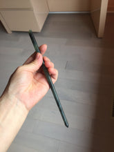 Load image into Gallery viewer, 20cm 100% Natural black dark green ink painting(水墨画) Xiu Jade (Serpentine) Hairpin AW62