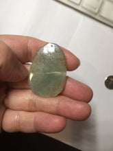Load image into Gallery viewer, Type A 100% Natural Light Green-Gray (淡油冰) Jadeite Jade Dragon Pendant – Power, Success, Protection & Good Fortune PC239