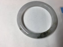Load image into Gallery viewer, 57.2mm Certified Type A 100% Natural icy watery white purple black brown Jadeite Jade bangle BL72-7066