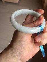 Load image into Gallery viewer, 57.8mm certified 100% certified natural light green jadeite jade bangle AX139-0797